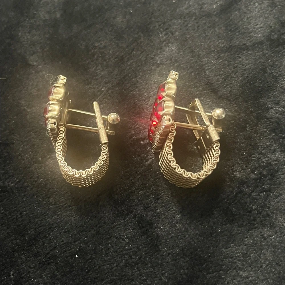 VINTAGE CUFF LINKS COSTUME JEWELRY